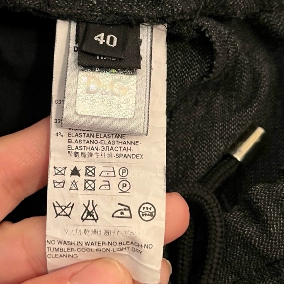 Dolce & Gabbana Cropped Cuffed Trousers - Picture 8 of 12